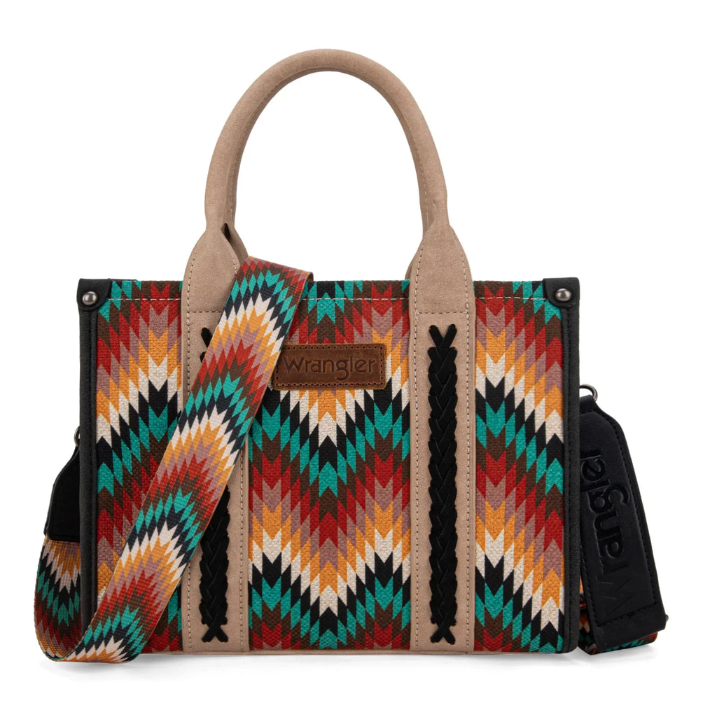 Women's Southwestern Small Canvas Tote