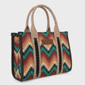 Women's Southwestern Small Canvas Tote