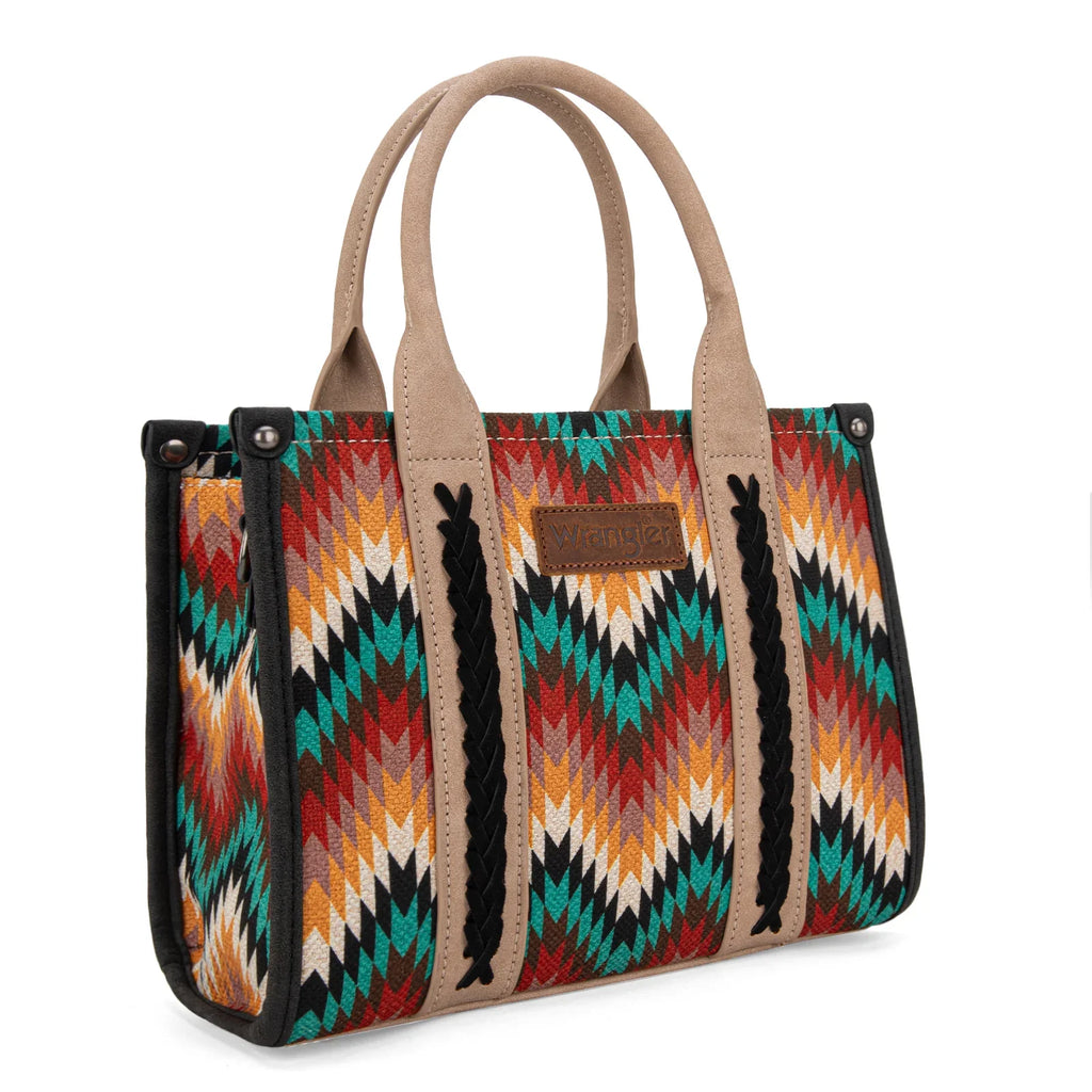 Women's Southwestern Small Canvas Tote