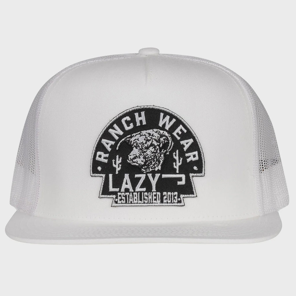 Lazy J Ranch White Black Arrowhead Classic Five