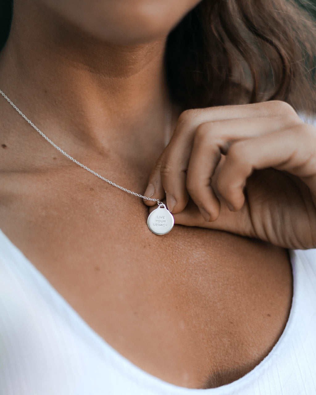Horizon Pendant - Sterling Silver