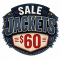 $60 COAT SALE