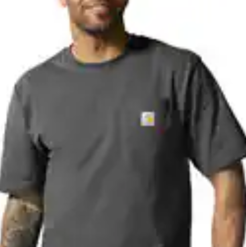 K87 Loose Fit Short Sleeve Charcoal