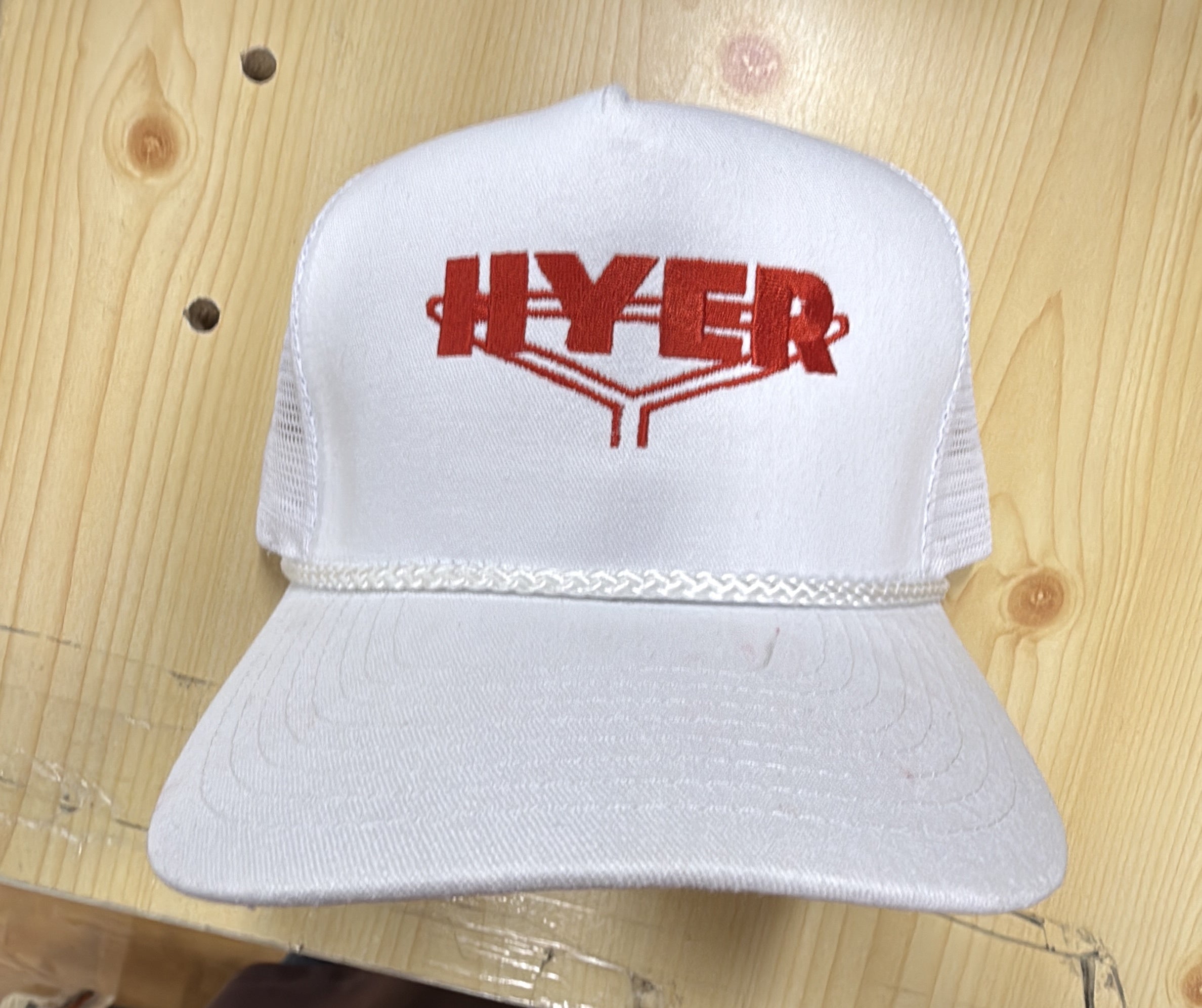 White Hyer Cap