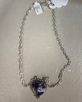 Violet Rose Necklace
