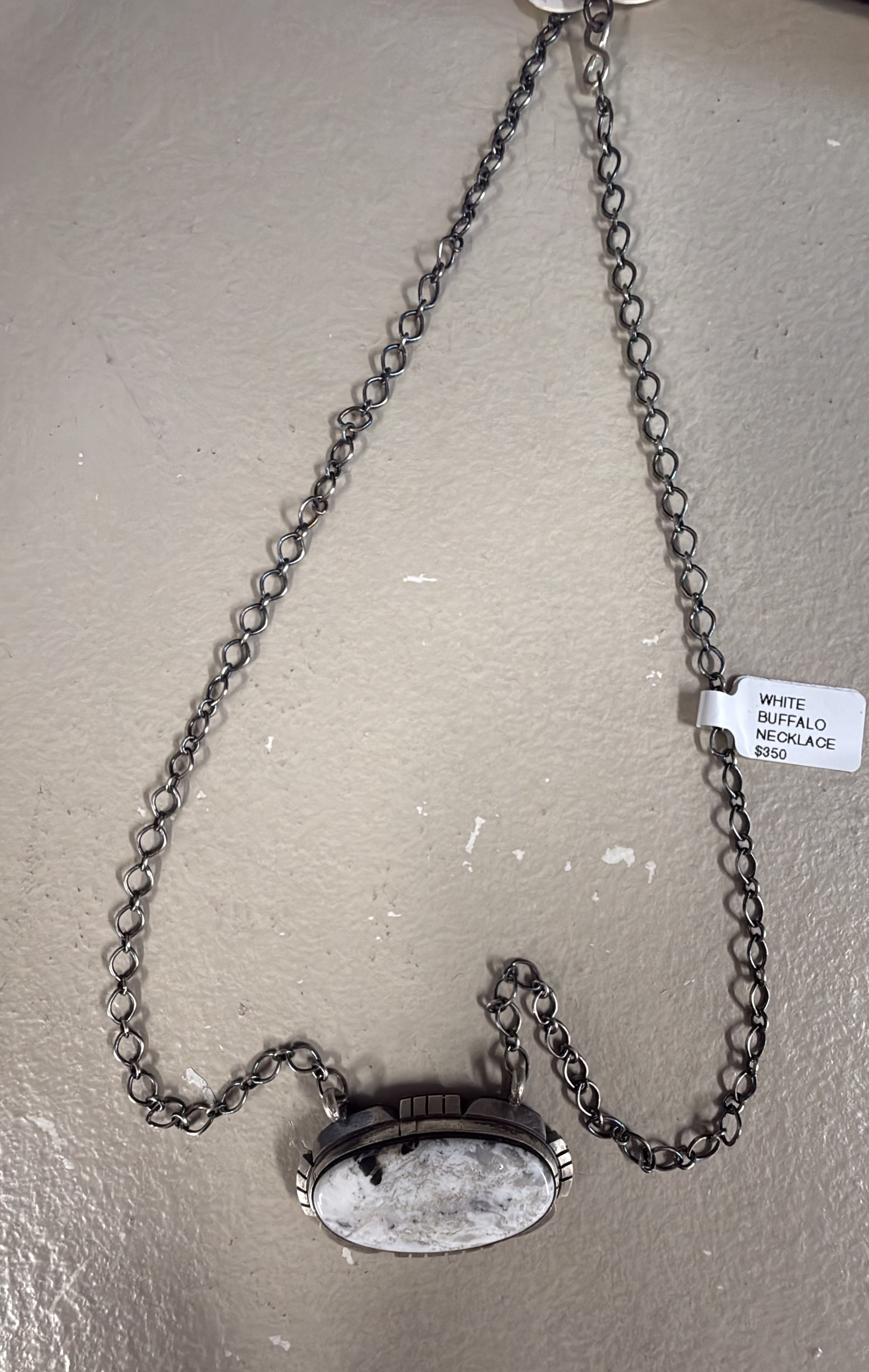 White Buffalo Necklace