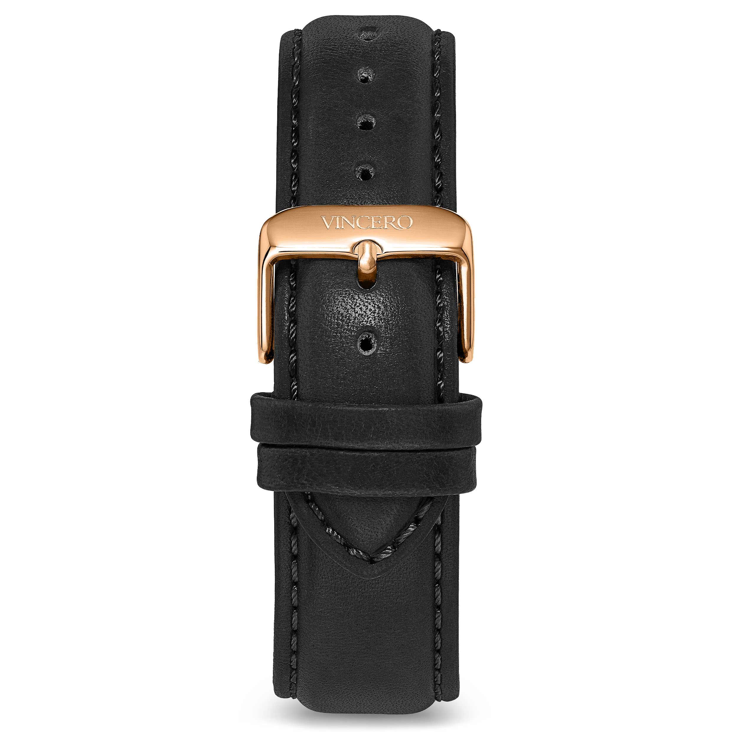 Classic Leather - Black 20mm