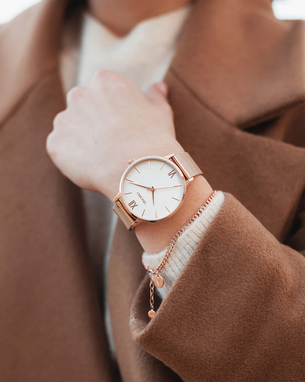 The Cuban Link Bracelet - Rose Gold