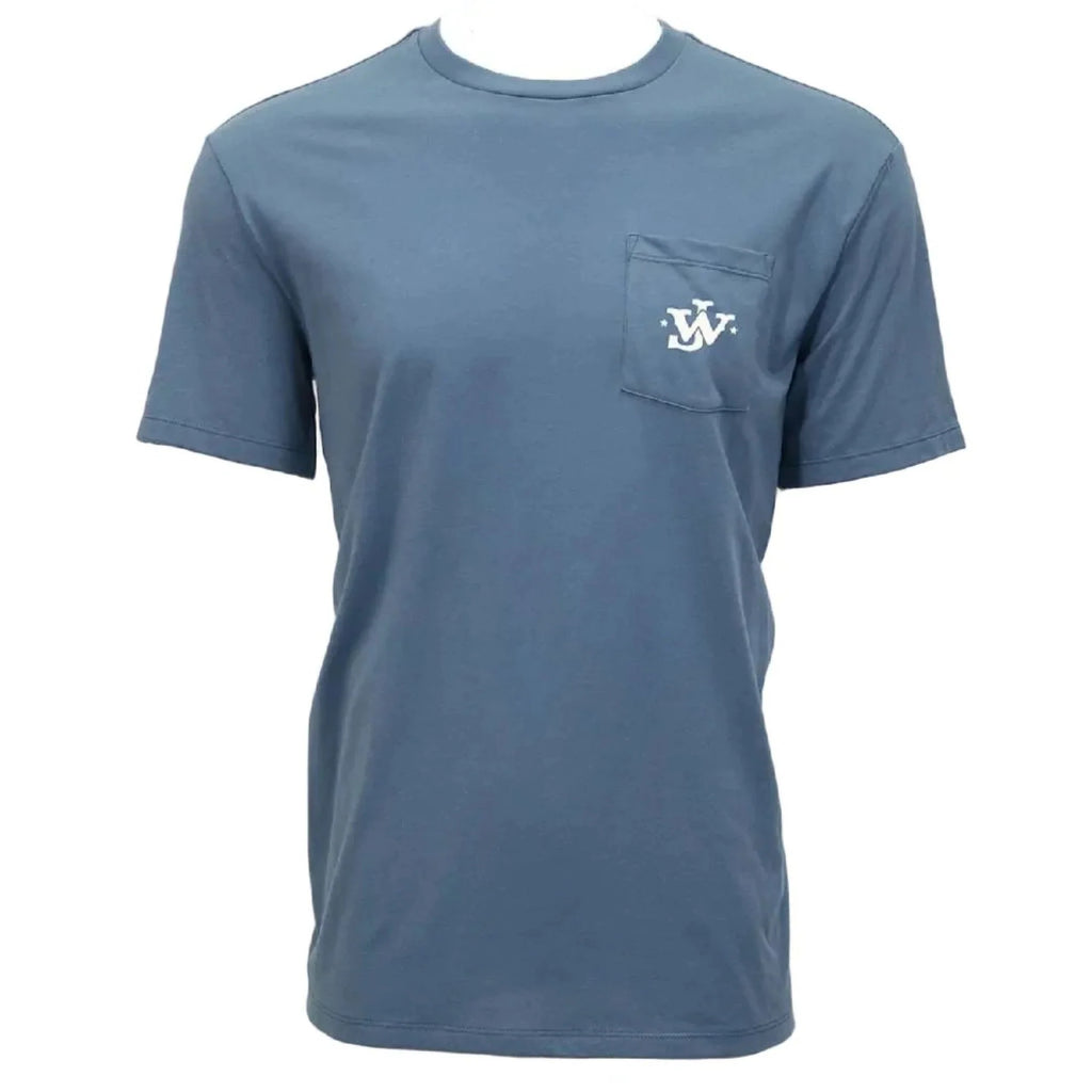 John Wayne" Dark Denim Pocket T-shirt