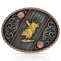 AB Oval Filigree Bullrider