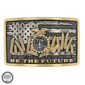 AB Sunrise Bronc Attitude Buckle