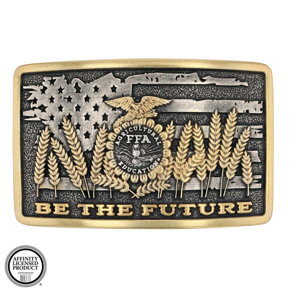 AB Sunrise Bronc Attitude Buckle