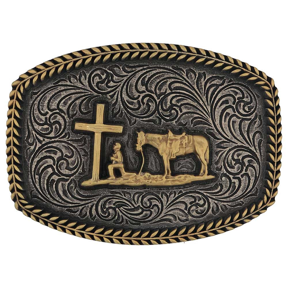 CROSS & HORSE BUCKLE