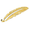 Hat Feather silver vein