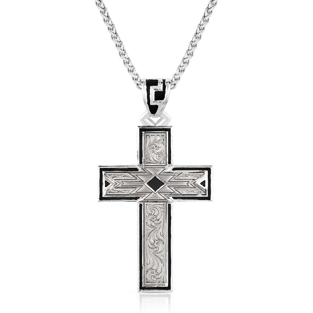 Silver Aztec Cross