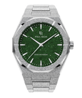 Frosted Star Dust II Silver Green