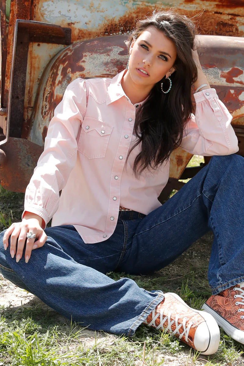Lime Green Blouse
