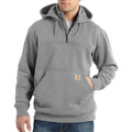 1/4-Zip Hooded Ash