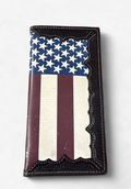 Rodeo Wallet 3D American flag front
