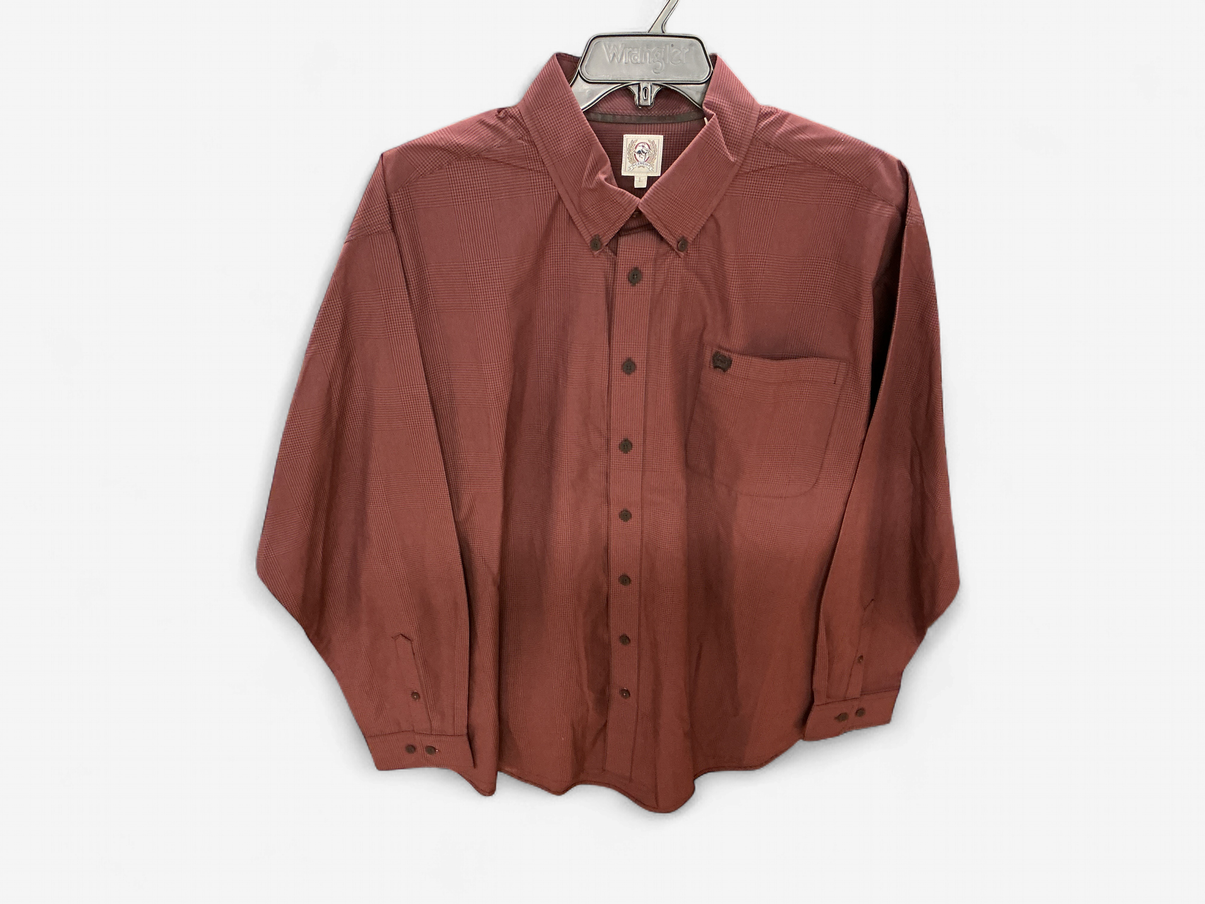 CINCH BURGUNDY PLAID