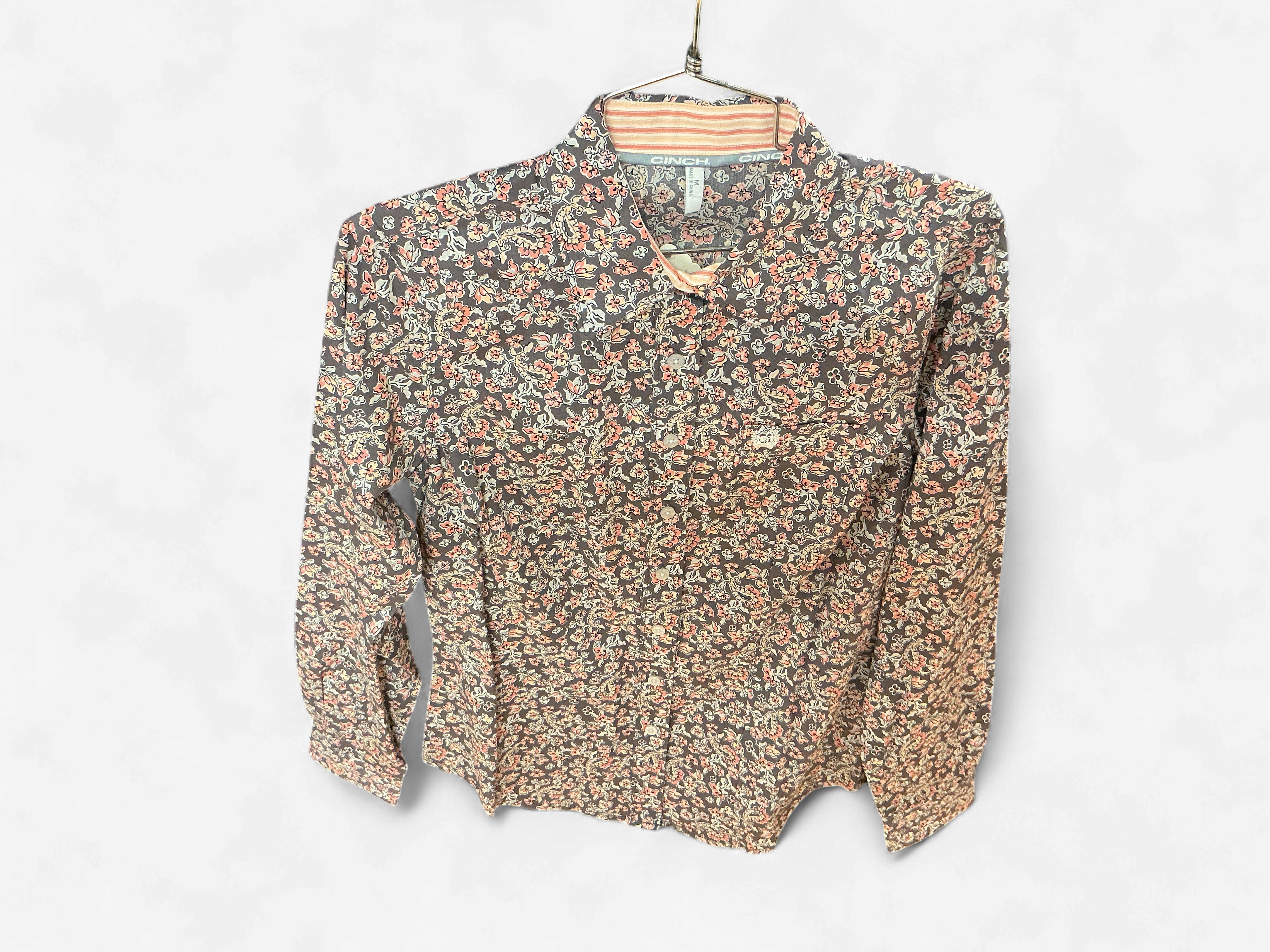 CINCH FLORAL PRINT BLOUSE