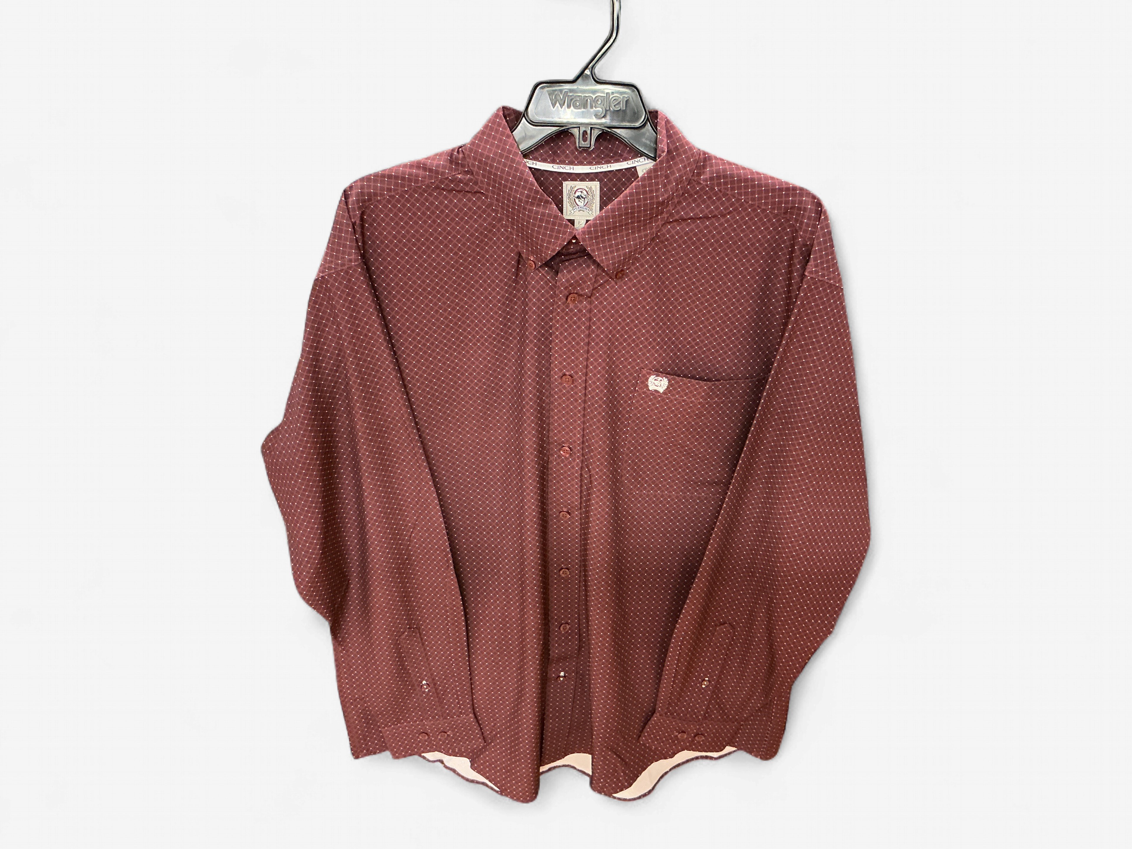 CINCH BURGUNDY PATTERN PRINT