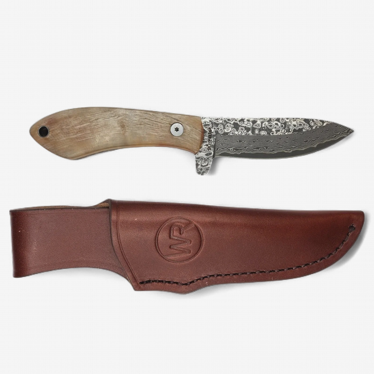 Ramhorn Drop Tine Skinner Knife WB74-06