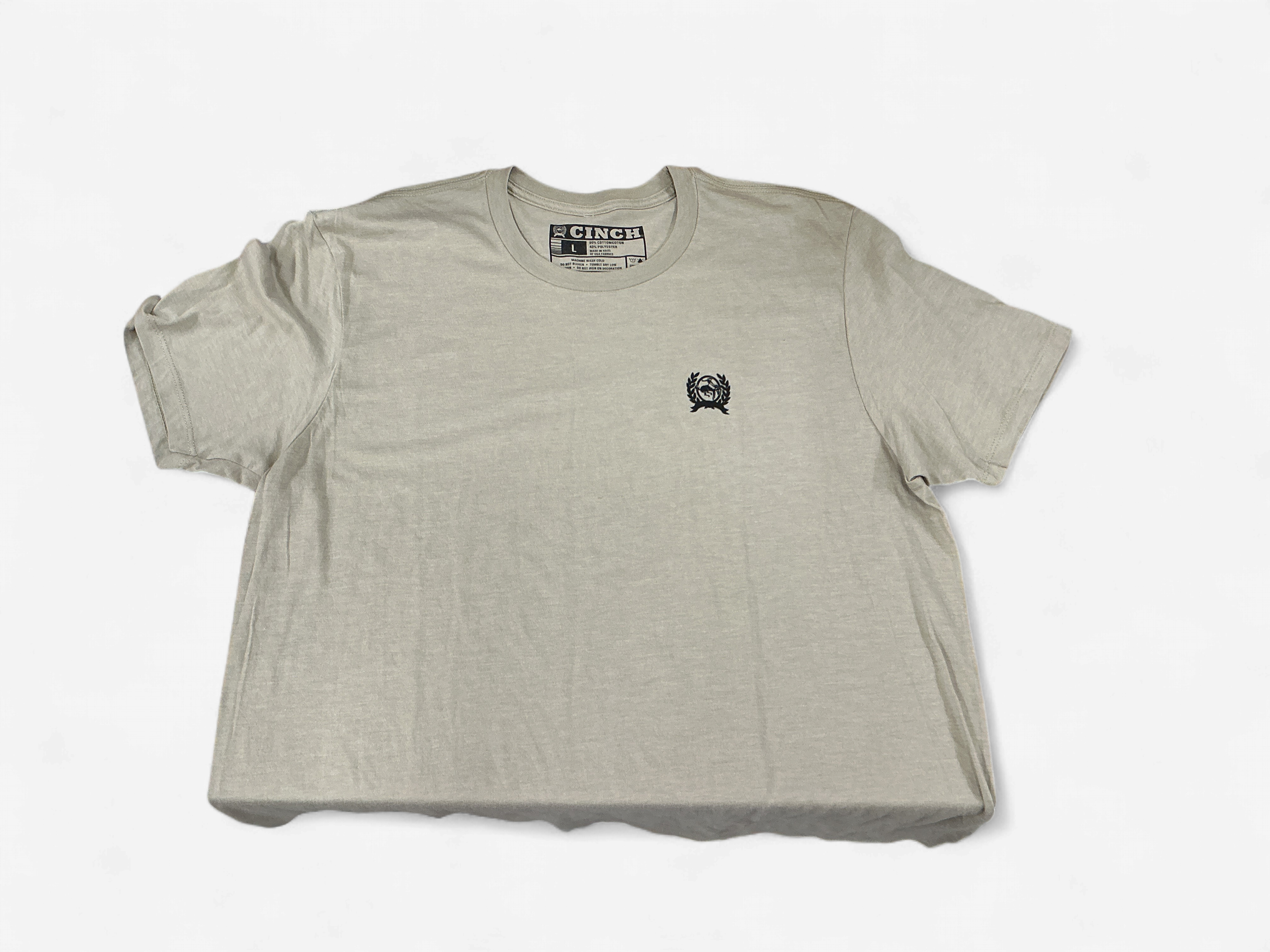 CINCH RINGSPUN KHAKI TEE