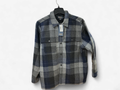 Blue Gray Plaid Mackinaw