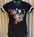 RDR My State Black Ladies V-Neck