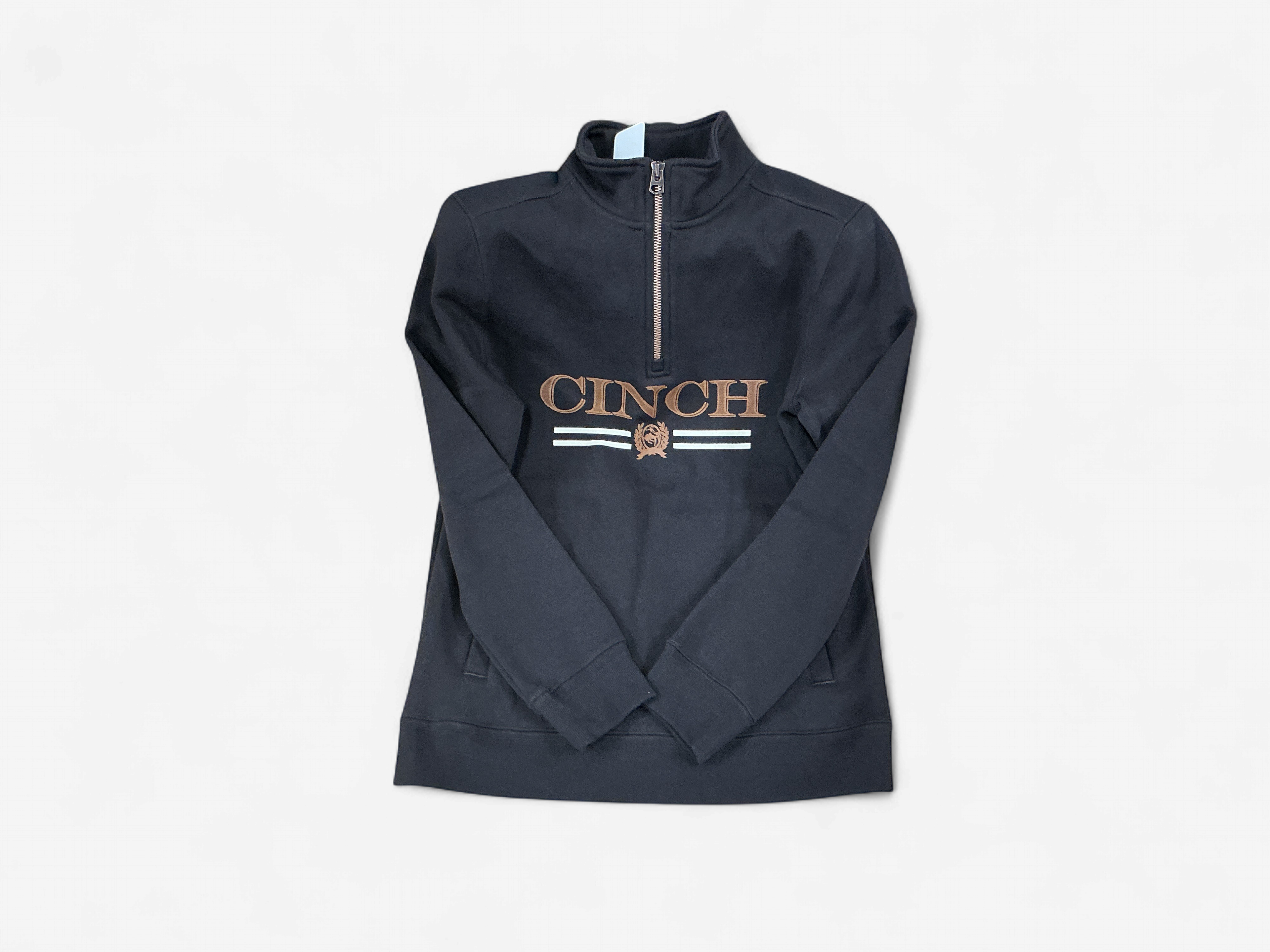 QUARTER ZIP FLEECE BRN