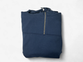 1/4-Zip Hooded  Navy