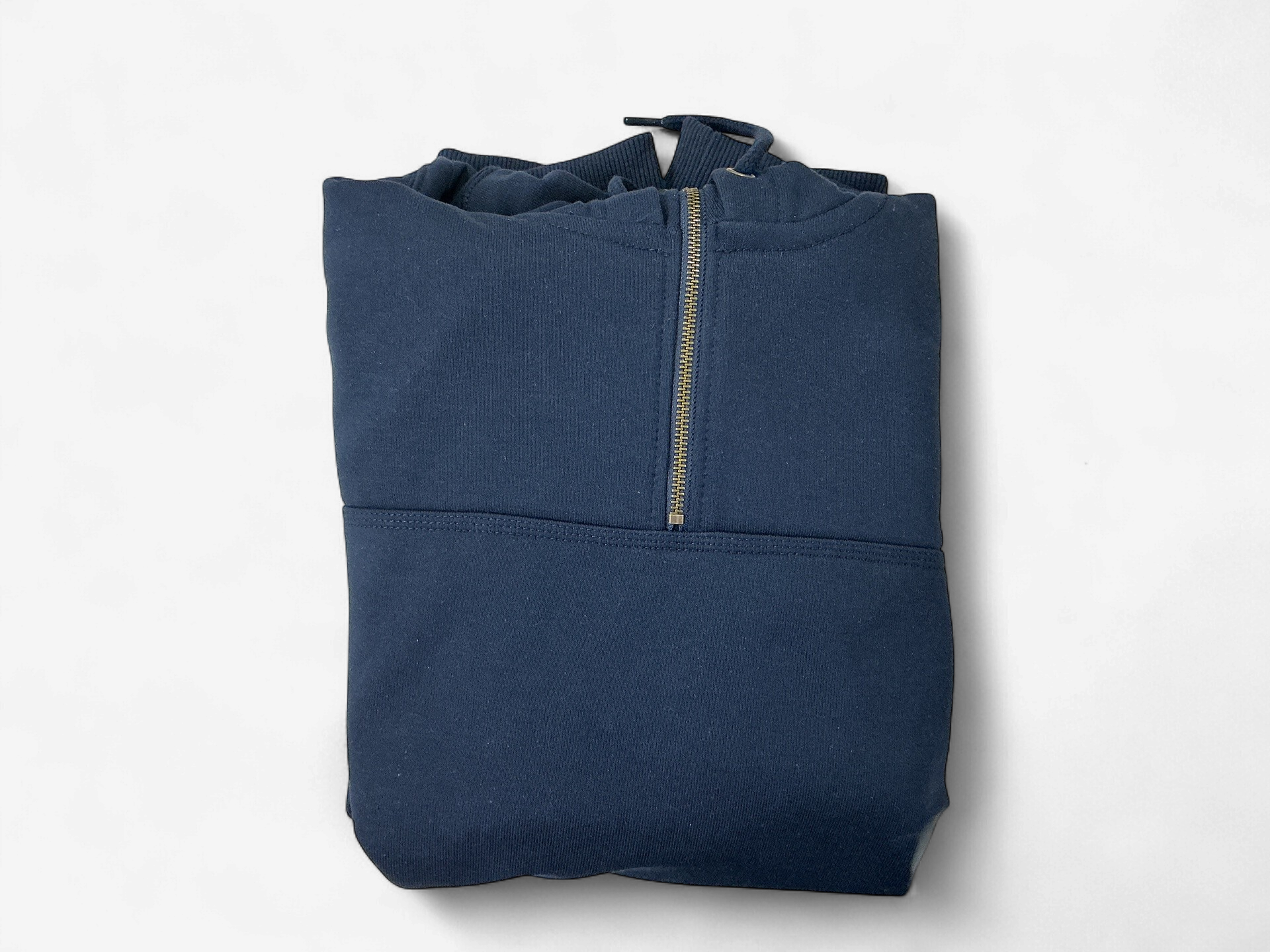 1/4-Zip Hooded  Navy