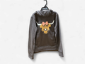 BRN COW SWEATER