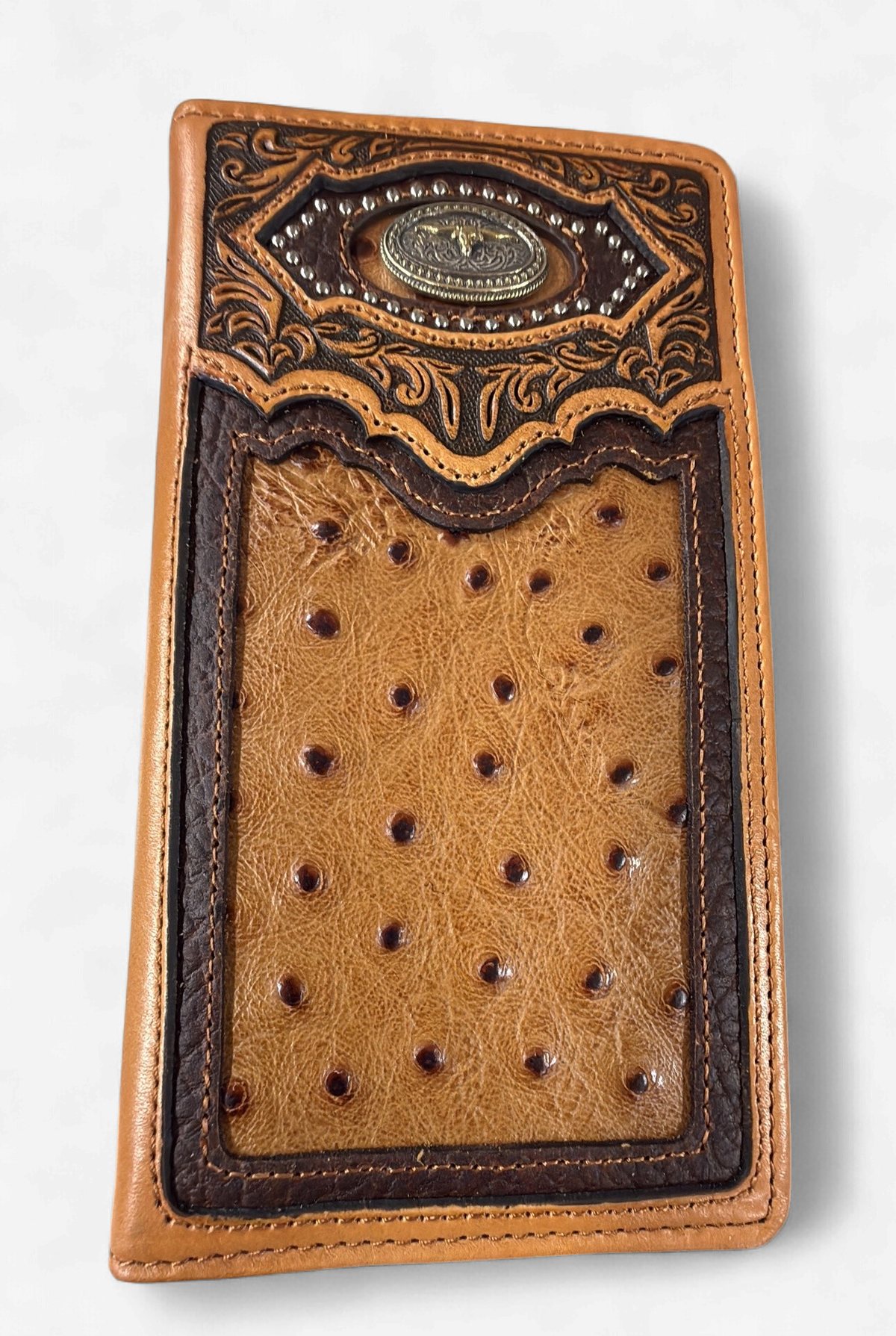 Rodeo Wallet Leegin ostrich w buckle