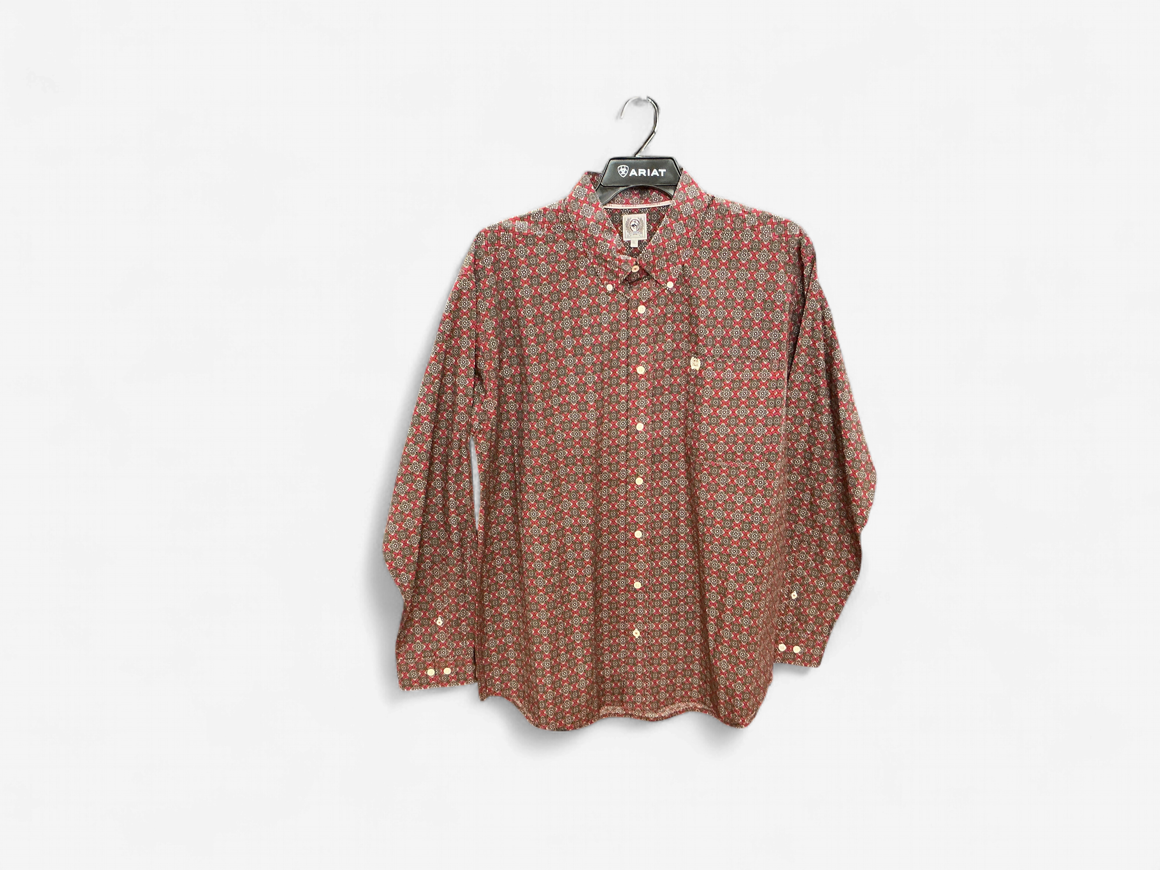 RED GRAY PATTERN