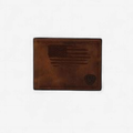 Ariat Bifold Distressed Stitch USA Flag Shield Logo