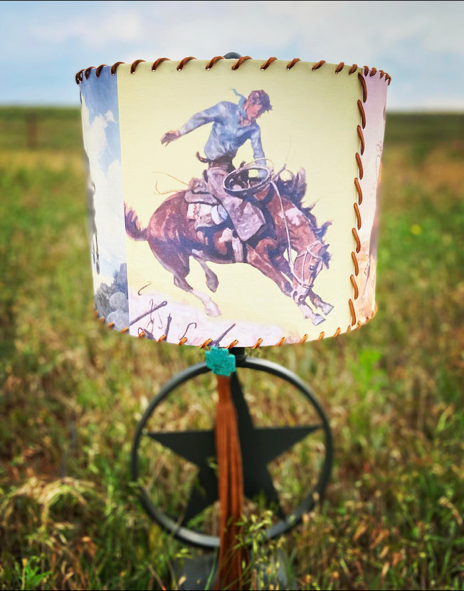 Rough Rider Lampshade