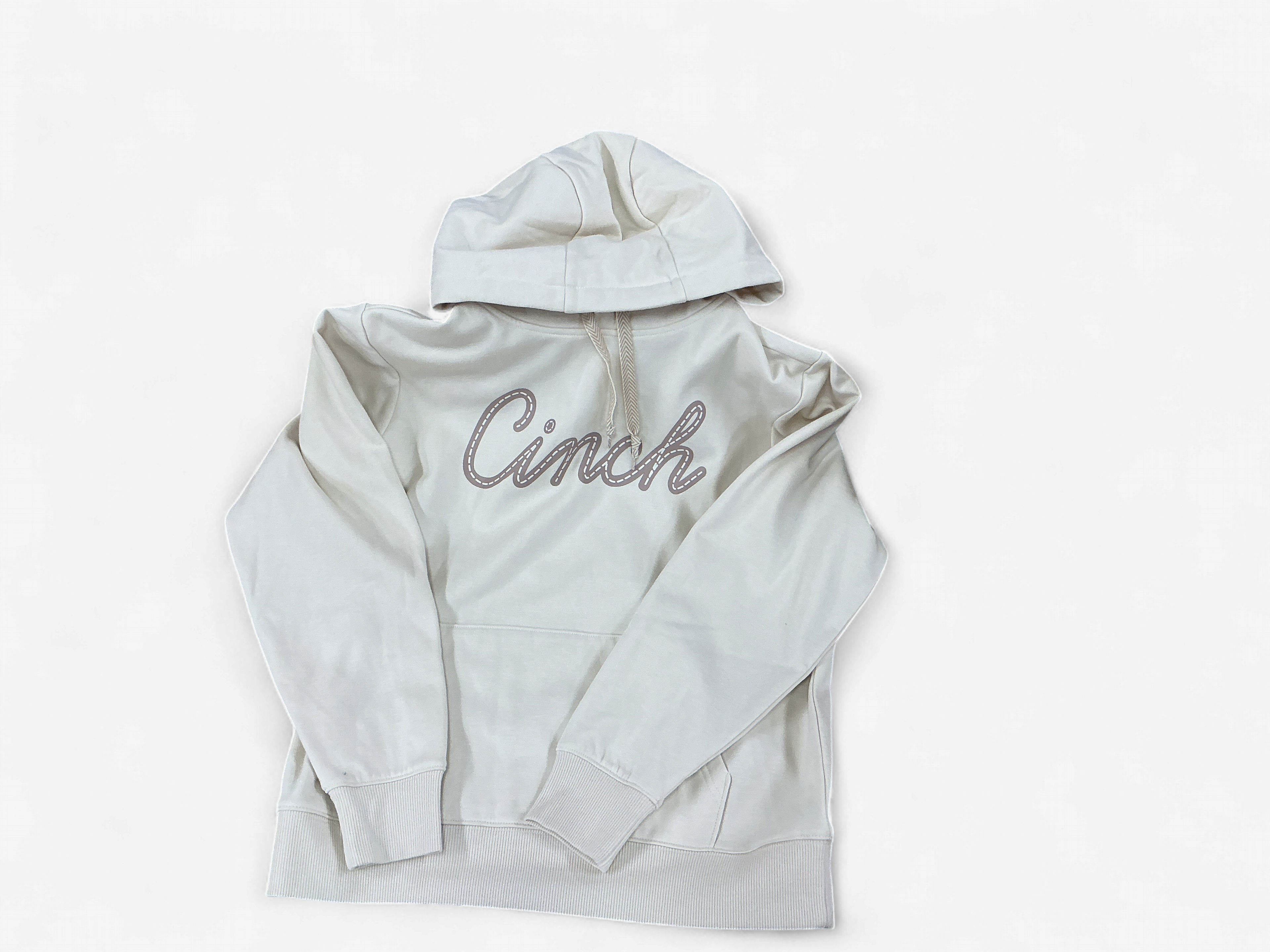 FLEECE HOODIE CREME
