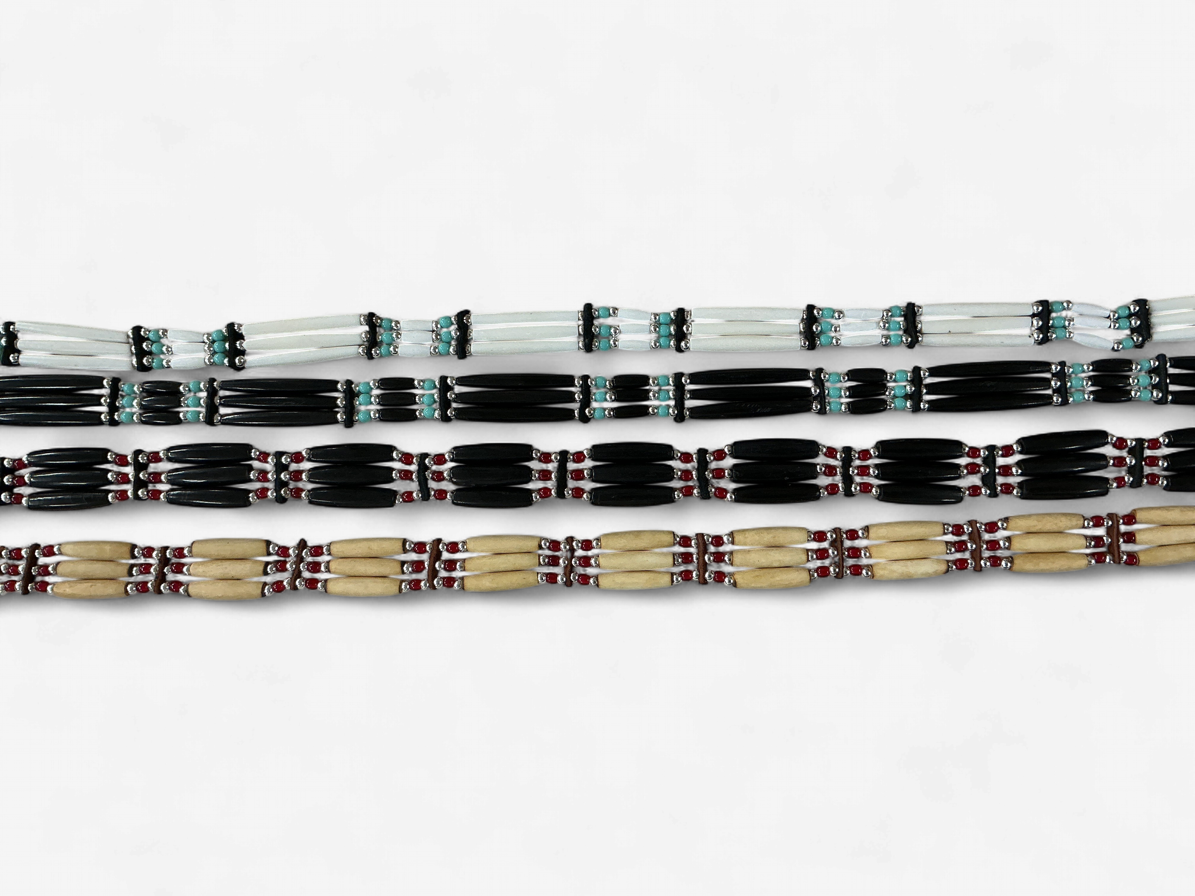 BONE BEAD HATBAND