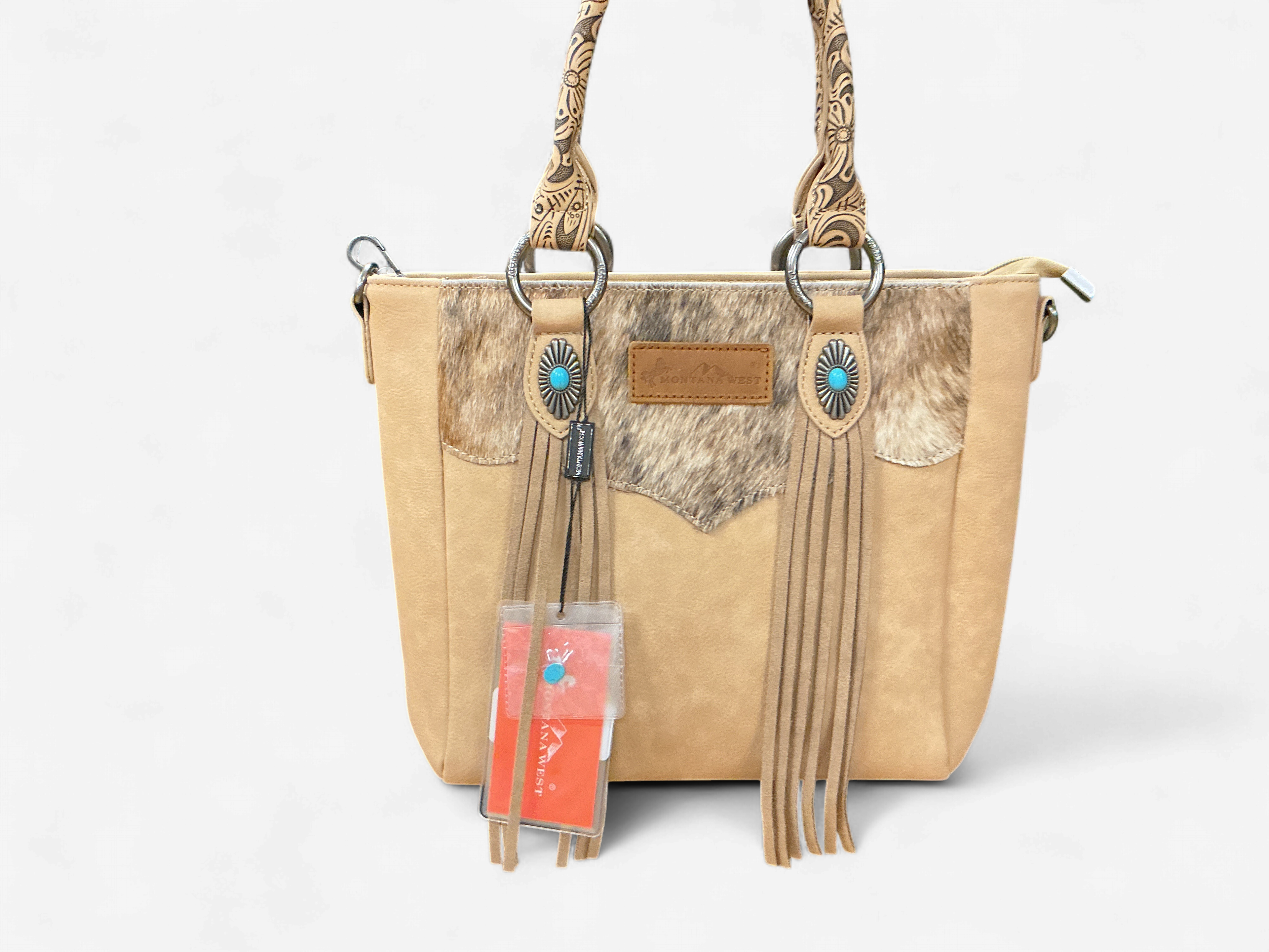 Cowhide Concealed Carry Tote
