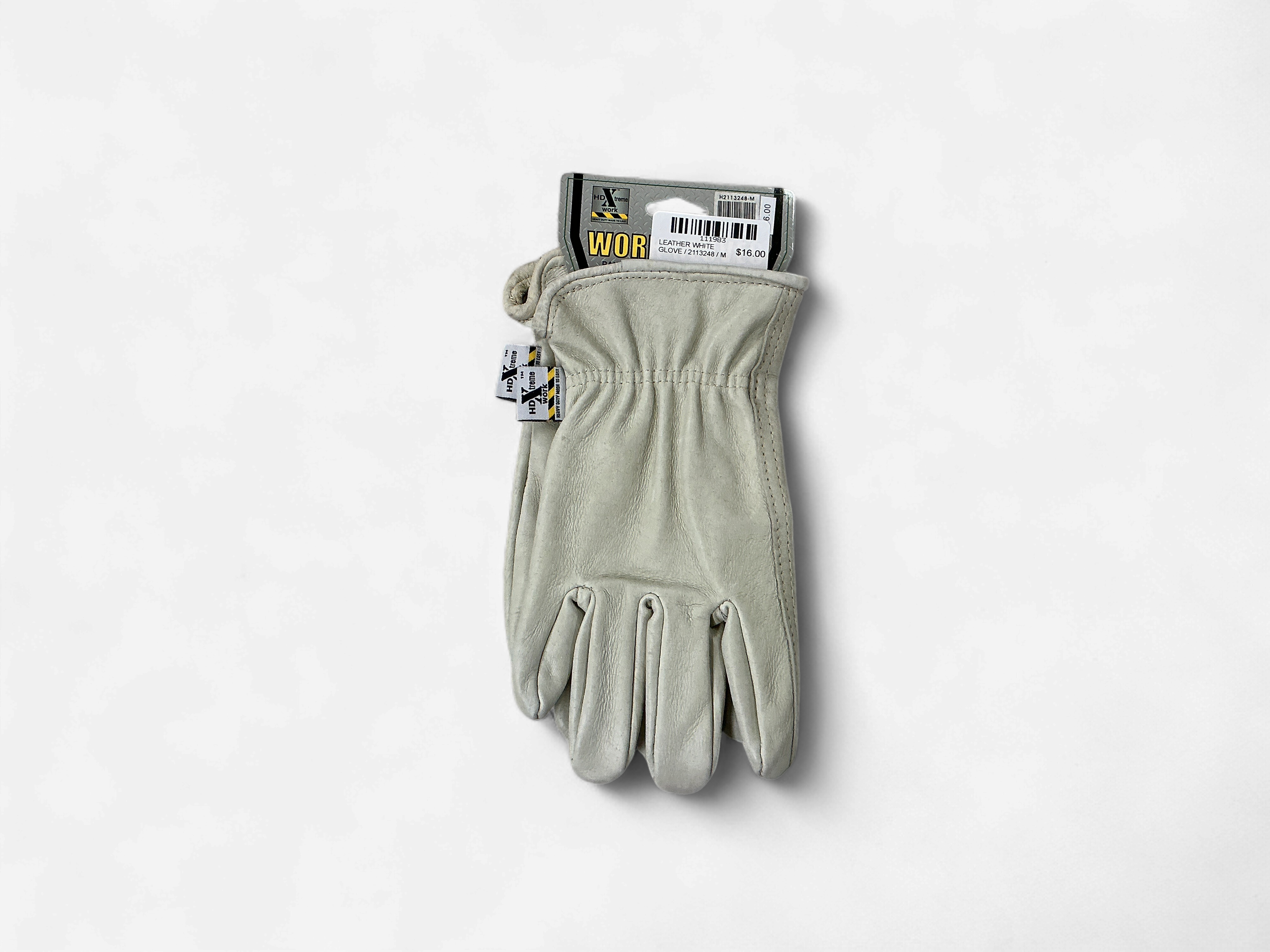 LEATHER WHITE GLOVE