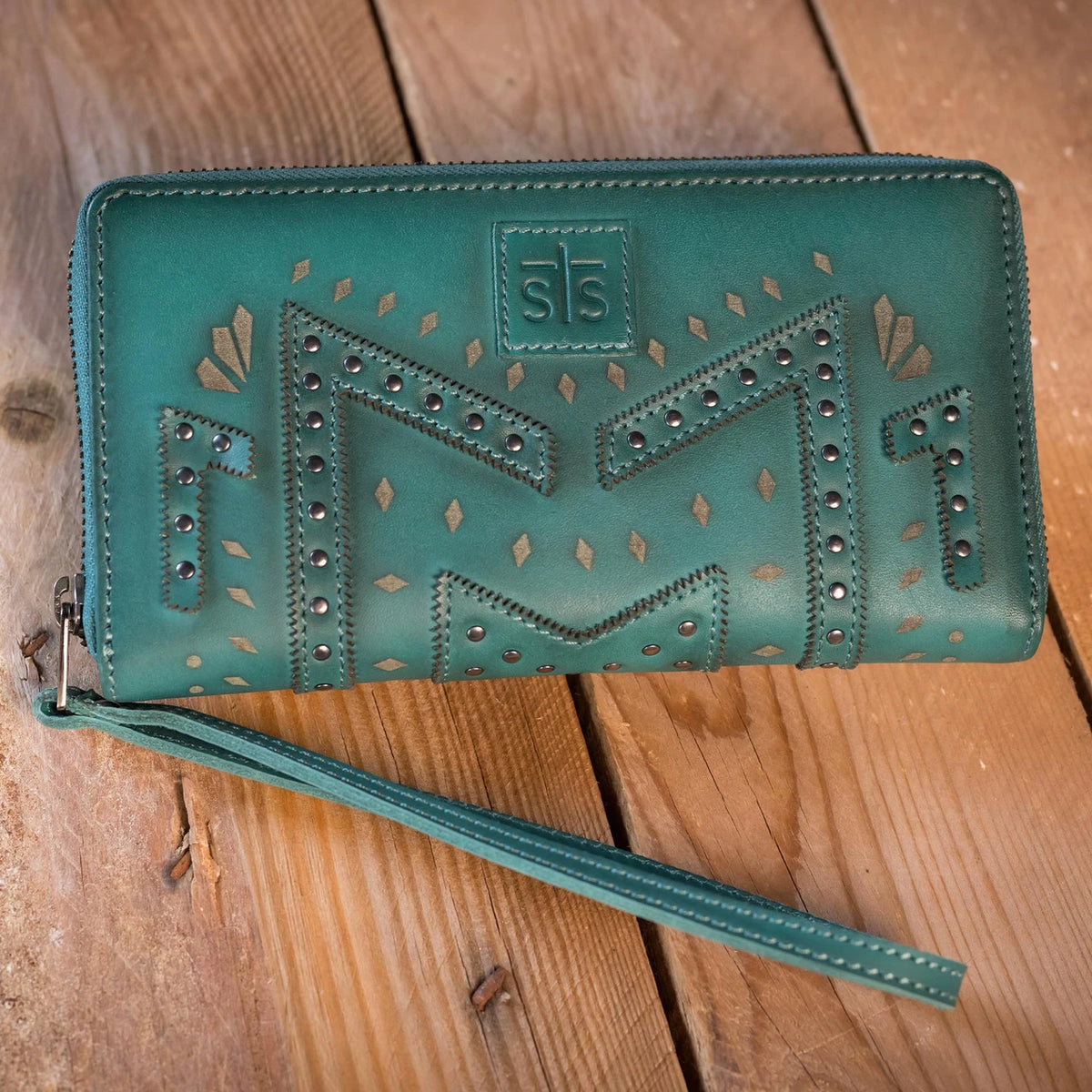 STS Wayfarer Turquoise Juniper Bifold Wallet