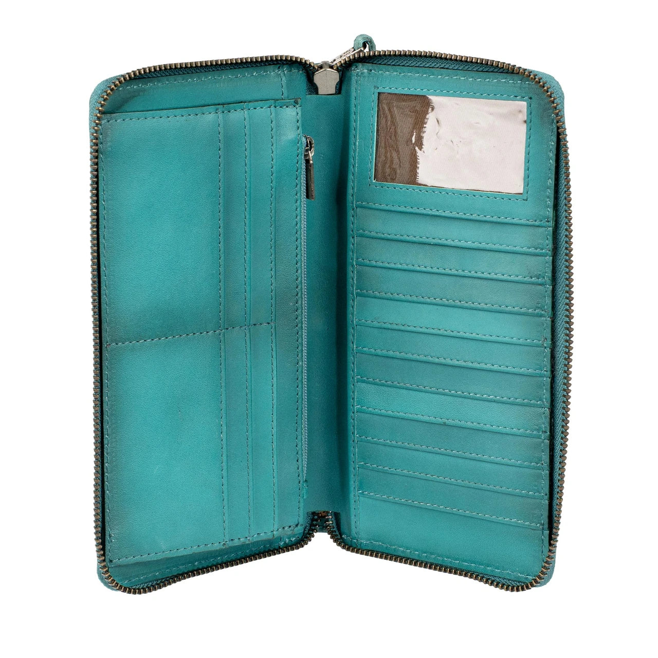 STS Wayfarer Turquoise Juniper Bifold Wallet