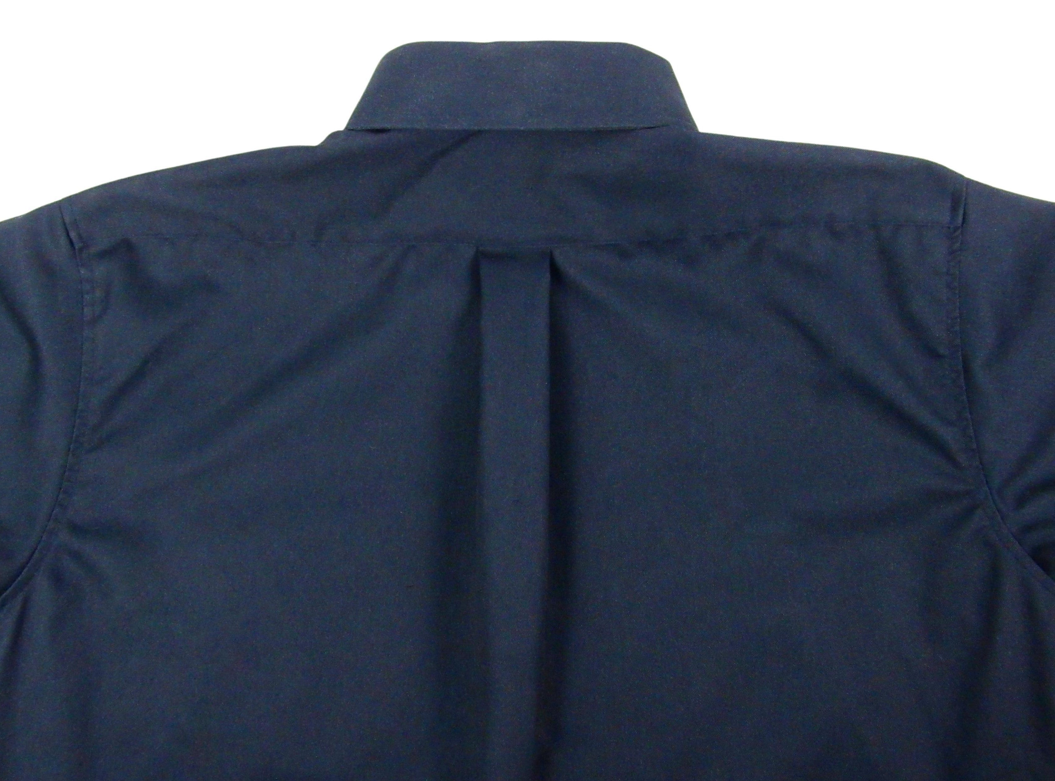 Ruddock Shirts - Navy Blue Button Down - One pocket - Short Sleeve - Oversized Fit