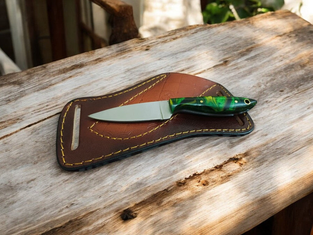 Custom Handmade Cowboy Knife – 7" Stainless Steel Blade