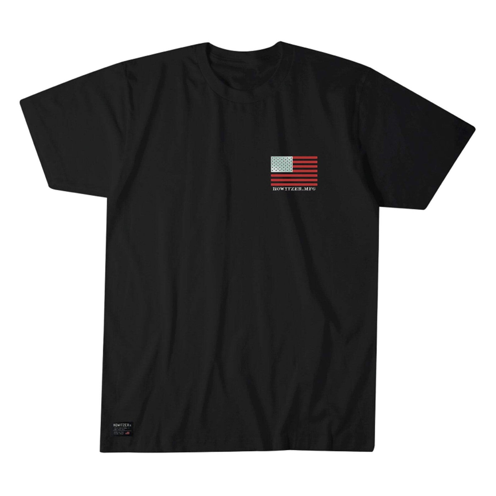 Howitzer Style Men's T-shirt Liberty Skull Military Grunt
