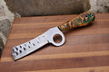 Custom Handmade Bull Cutter Knife with Resin Handle
