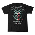 Howitzer Style Men's T-shirt Liberty Skull Military Grunt