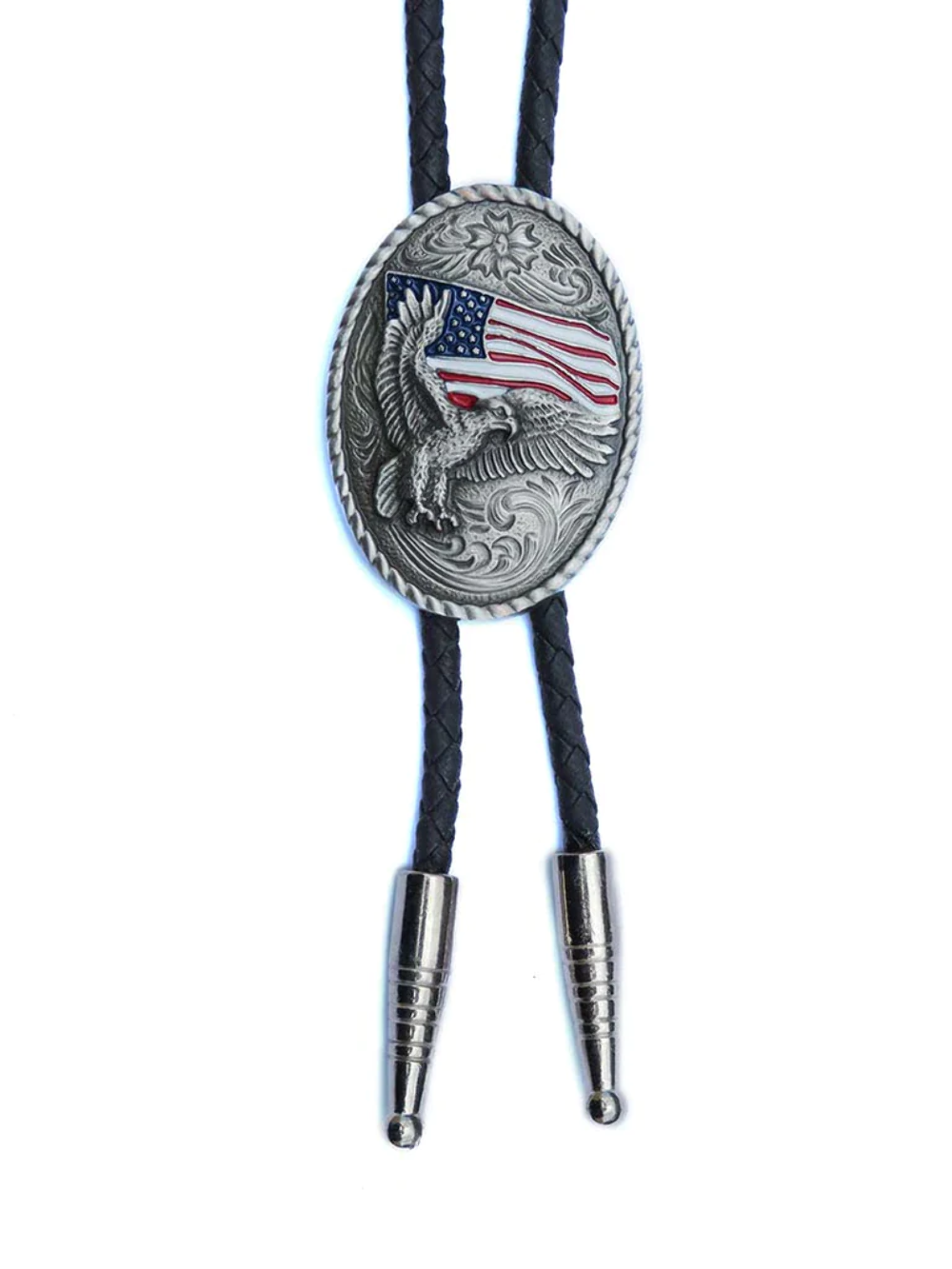 Double S Adult Bolo Flying Eagle Flag